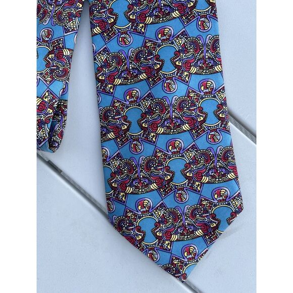 Christian Dior Men’s Silk Tie - One Size - Multicolored - Picture 2 of 5